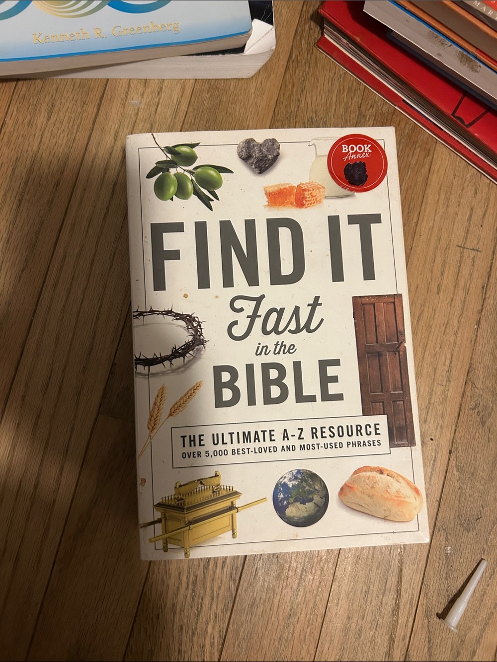 Find It Fast in the Bible - White/ Reference table